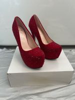 Platform Plateau High Heels Pumps Gr 34 Neu