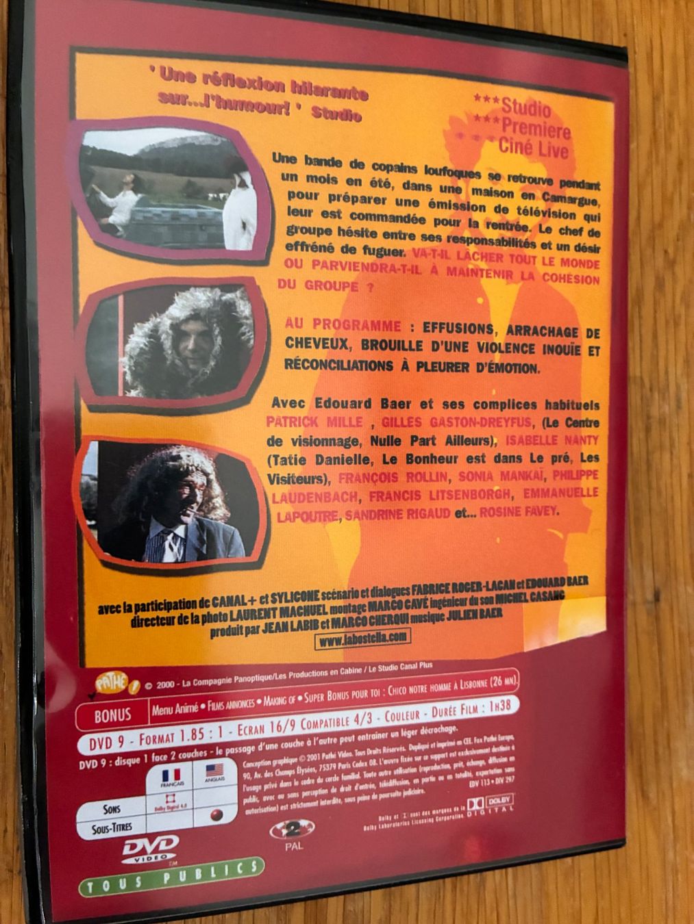 Tutti i DVDs: La bostella (2000, DVD, Edouard Baer) – Usato da Vevey venduto da zecollector 1