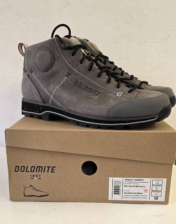 Dolomite Scarpe da uomo: Chaussures NEUVES Dolomite 54 mid fg, taille 42 – Nuovo e nell'imballaggio originale da Sugiez venduto da factorysportoutlet 1