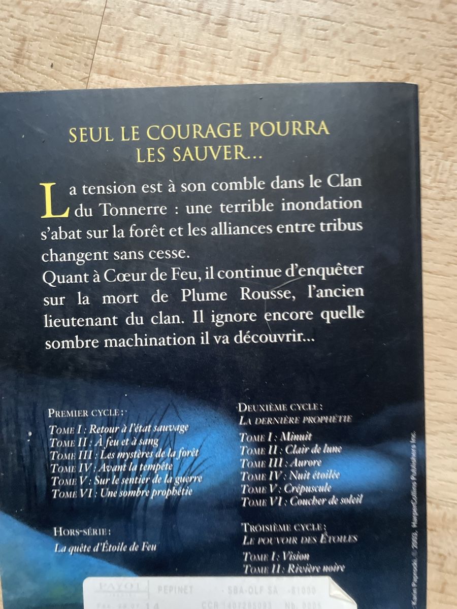 Libri: La Guerre des Clans: 5 tomes – Usato da Crissier venduto da Nouchki76 2
