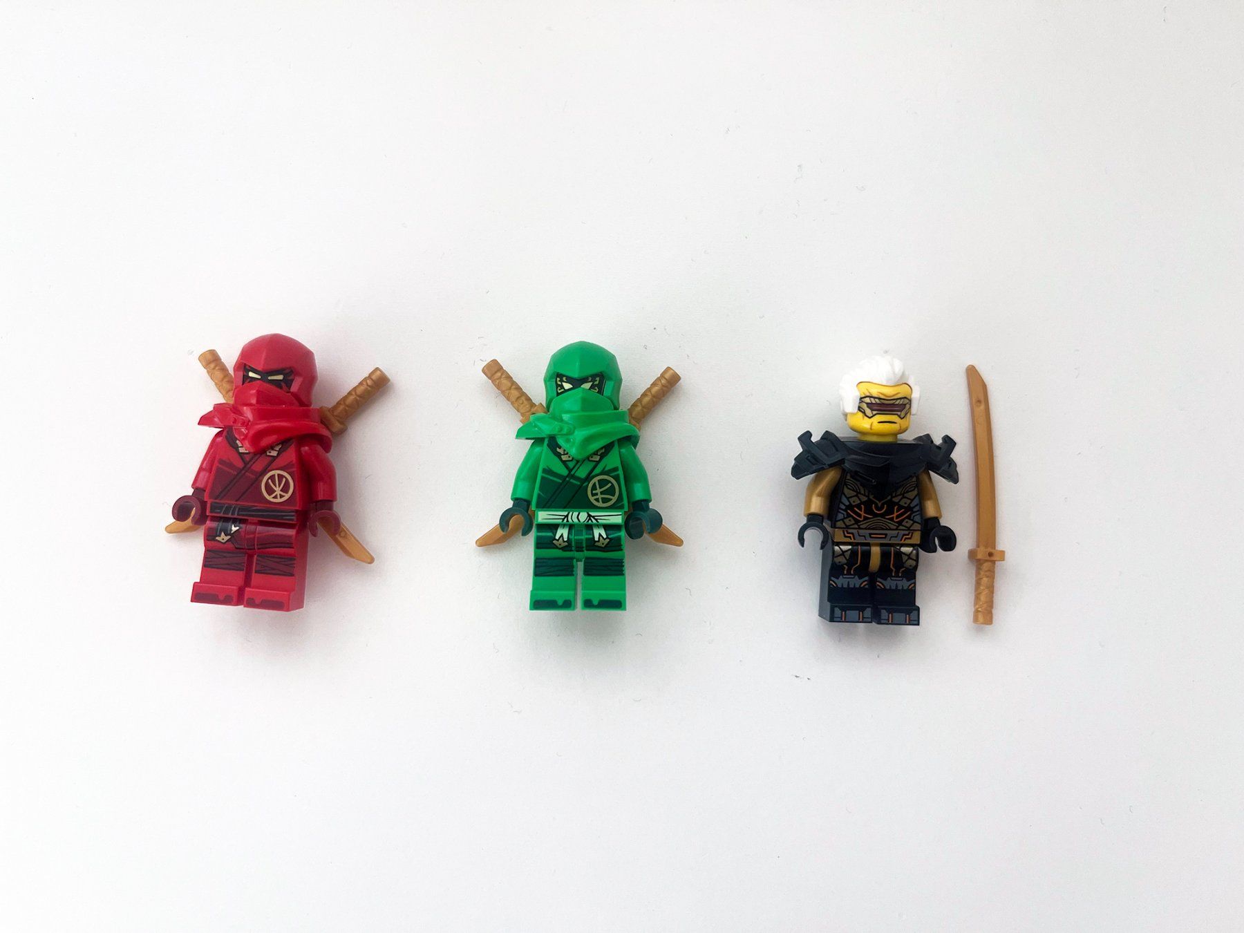 Lego Kit di costruzioni: LEGO Ninjago Kai + Lloyd + Rapton + Swords – Usato da Lausanne venduto da BeyondStories