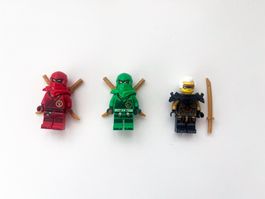 LEGO Ninjago Kai + Lloyd + Rapton + Swords