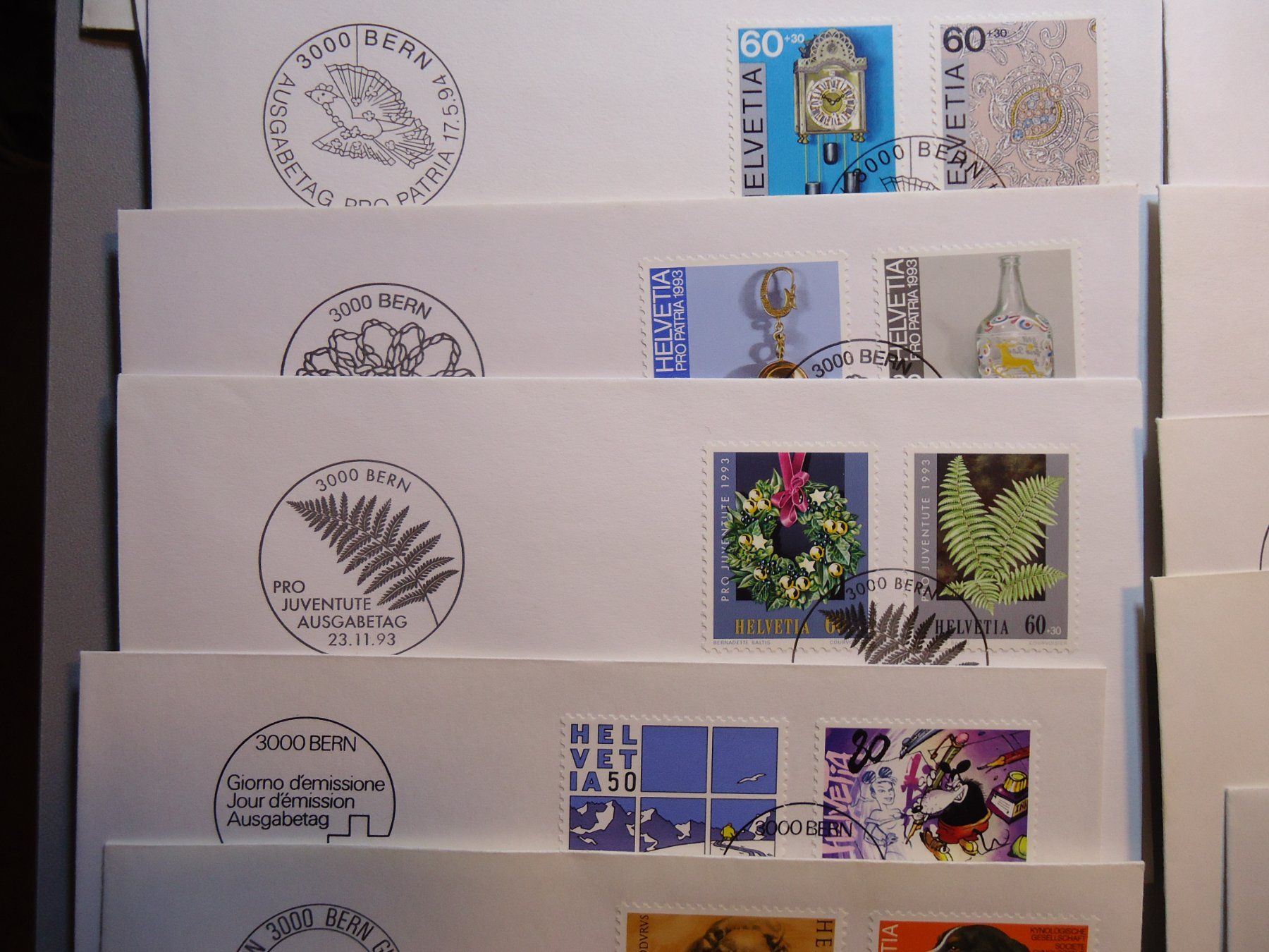 Tous les timbres: Ersttagsbriefe 24 Stück – Neuf (Voir description) à Hinterkappelen par Roku5 3