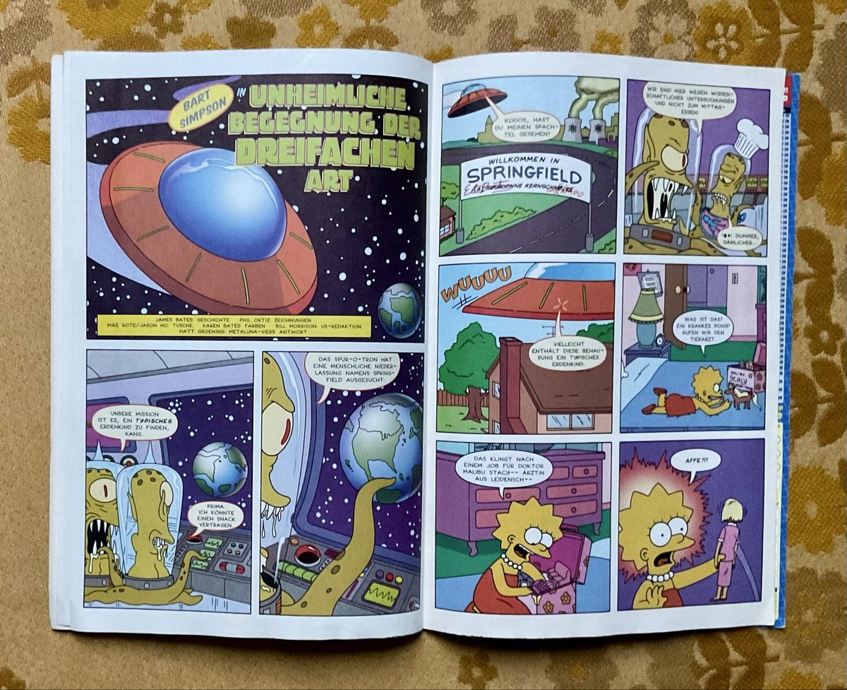 BD: Bart Simpson Heft Nr 1 von 2001 – D'occasion à Endingen par nathan05 5