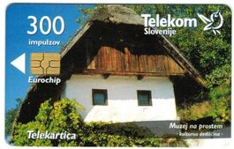 Telefonkarte Slowenien Chip-504 Museum 2000 Ex