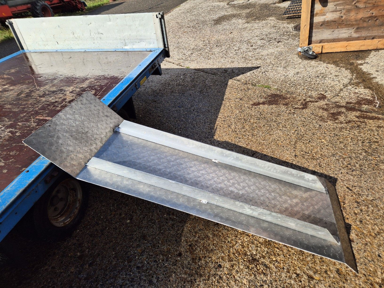 Auffahrrampen: Auffahrrampe Aluminium – Gebraucht aus Steg im Tösstal von Schwarzengrund 1