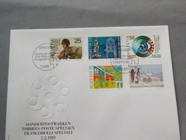 1989, FDC, Sondermarken I, Serie