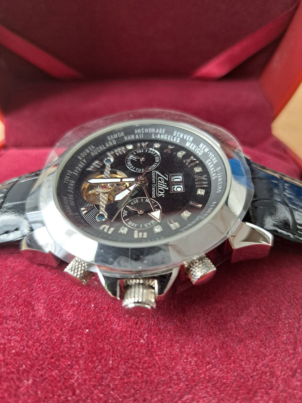 Orologi: Zeitlos Herrenuhr – Nuovo e nell'imballaggio originale da Diepflingen venduto da Hanshans... 2