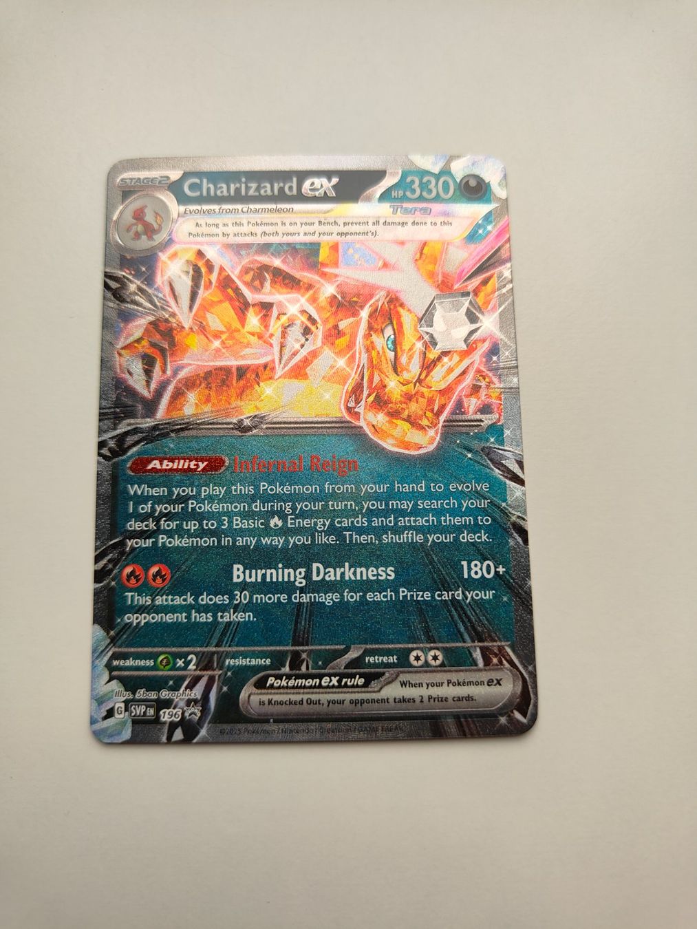 Pokémon Sammelbilder & Trading cards: Pokemon Glurak Ex Charizard Promo – Gebraucht aus Thalwil von FigurenFreunde