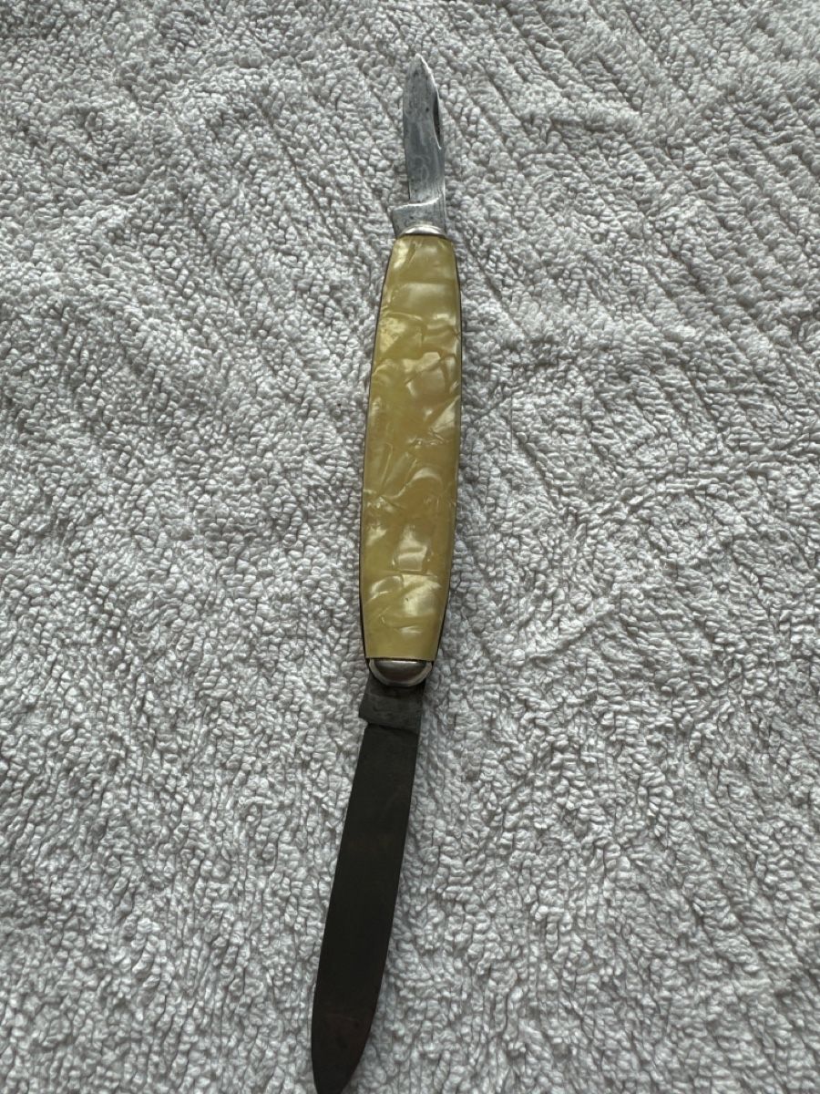 Coltelli tascabile: Altes Sackmesser mit Etui – Usato da Basel venduto da Marlise015 5