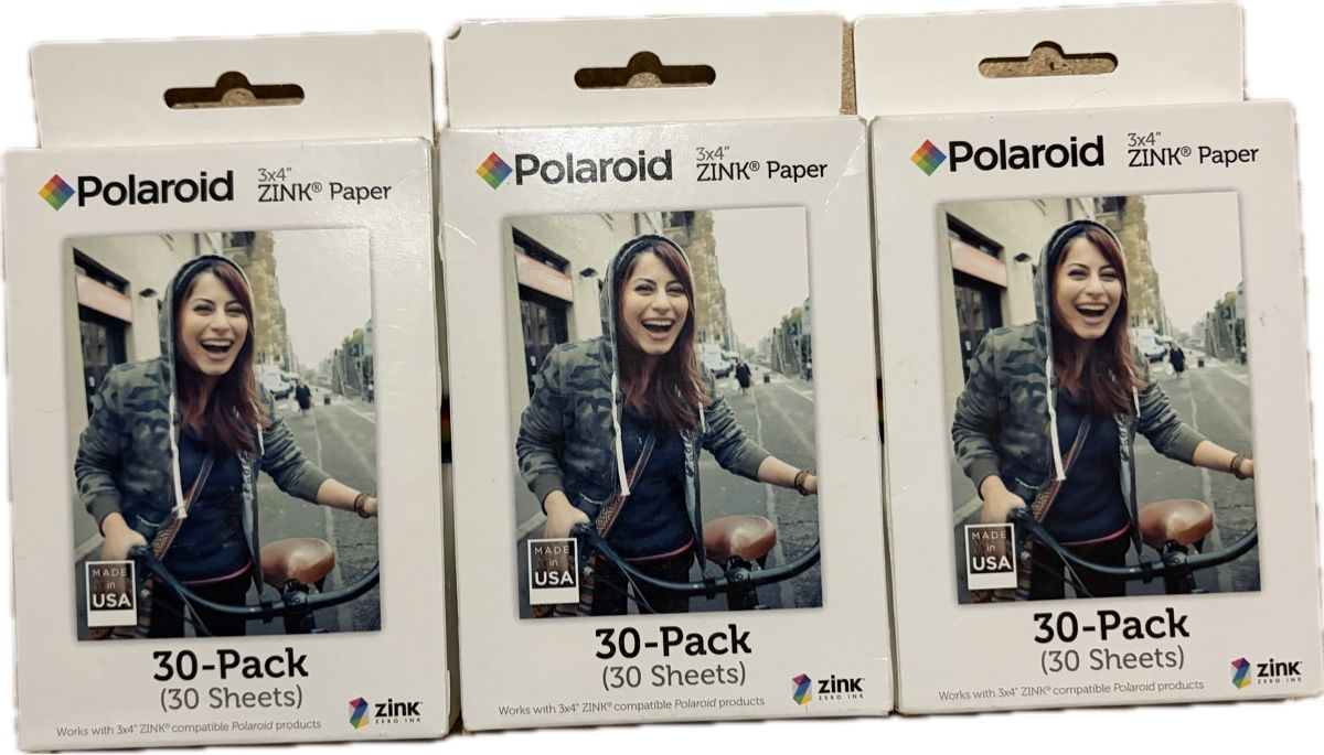 Polaroid Films: 90xzinc paper Polaroid – D'occasion à Cheyres par Gr33