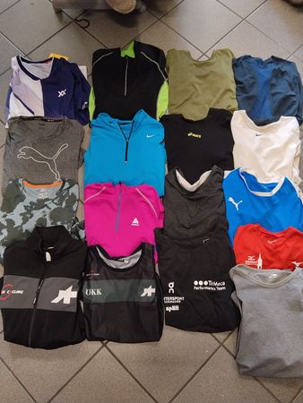 17xmarken sport T-Shirt/Shirts funktional /On/Assos/odlo/usw