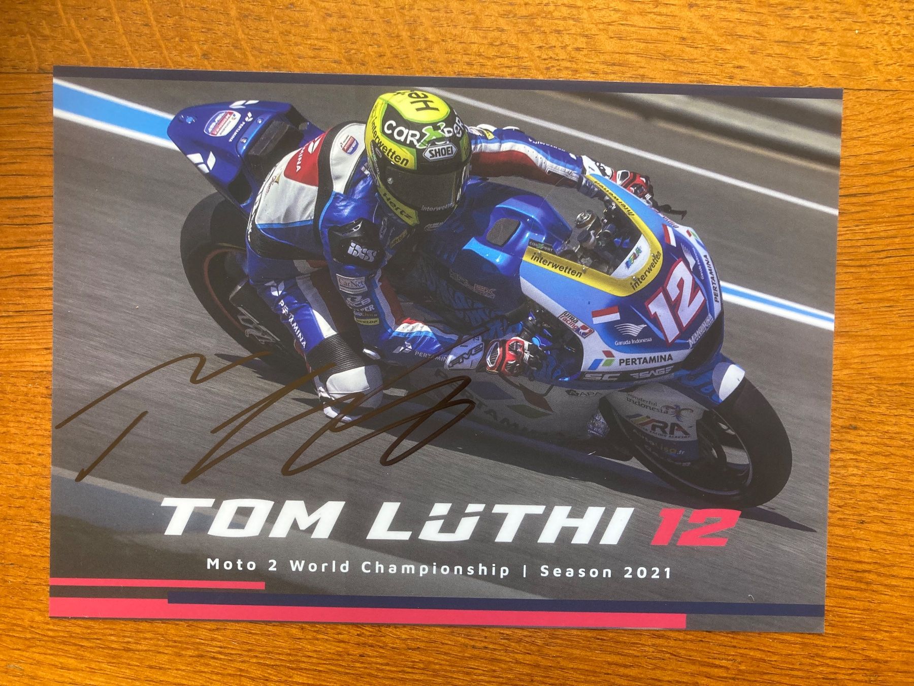 Autografi: Tom  Lüthi   /  orig. AK – Nuovo (secondo la descrizione) da Lovens venduto da Traktor69