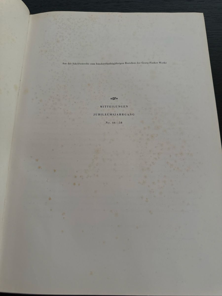 Libri: GF Mitteilungen 1952 – Usato da Frauenfeld venduto da Jose_luis 2