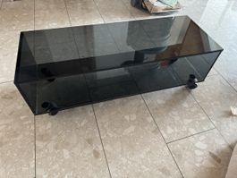 Glas Fernsemöbel oder anderes mit Rollen für Ihr Wohnzimmer