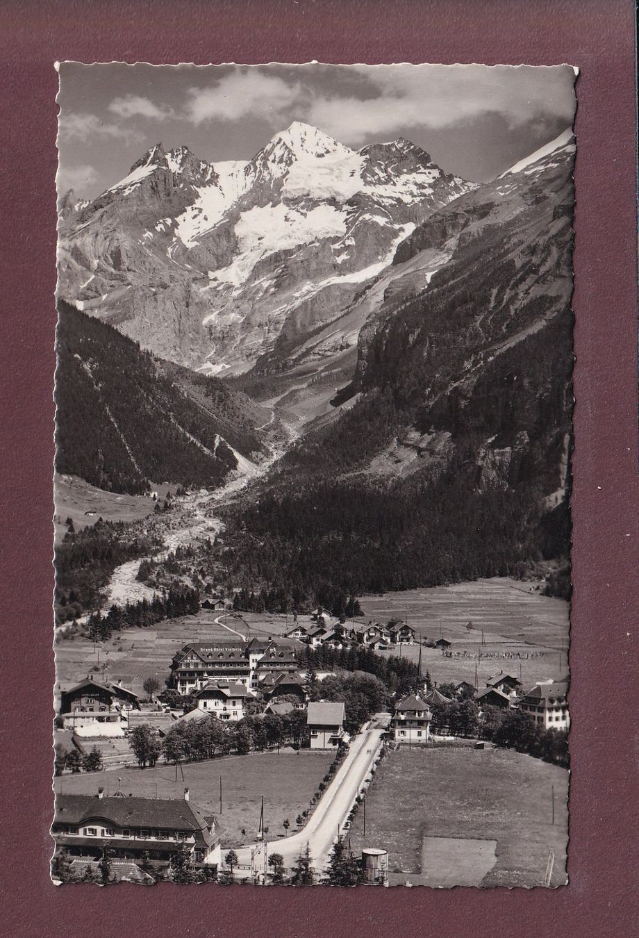 Cartes postales: KANDERSTEG - Blümlisalp - 1935 – D'occasion à Pully par nicecards