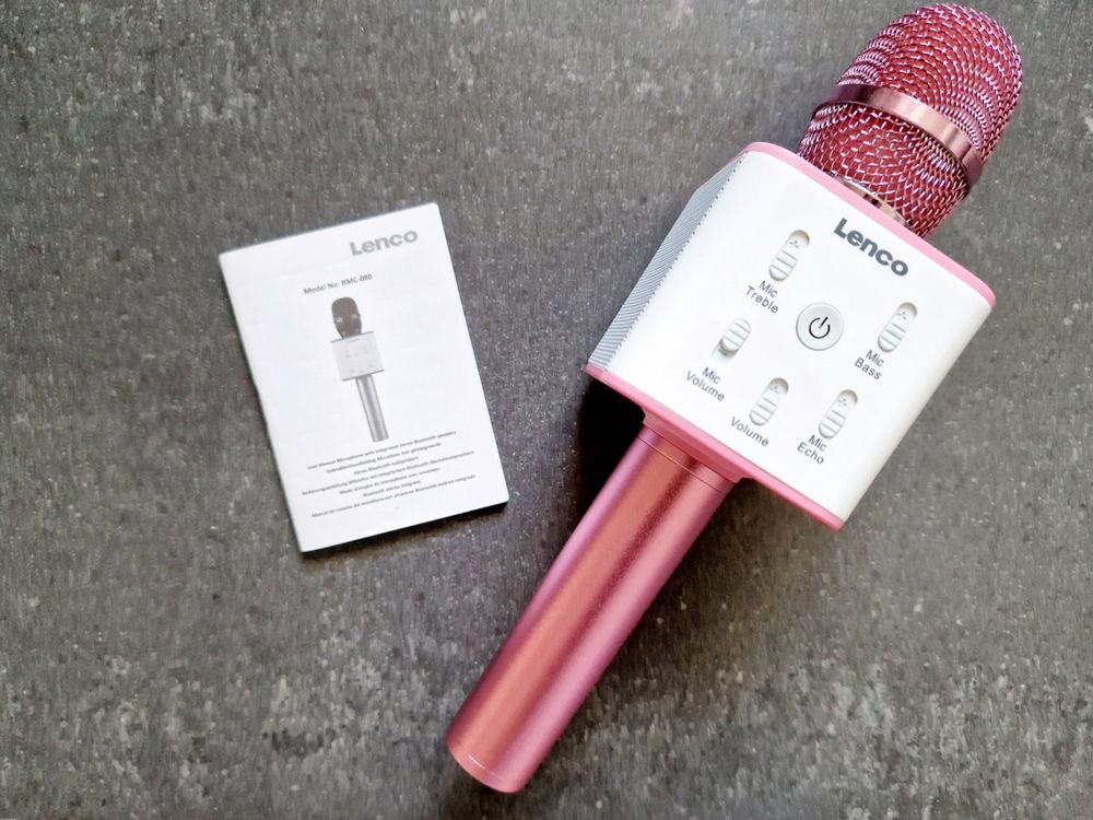 LENCO Karaoke Mikrofon inkl. Bedienungsanleitung Kaufen auf Ricardo
