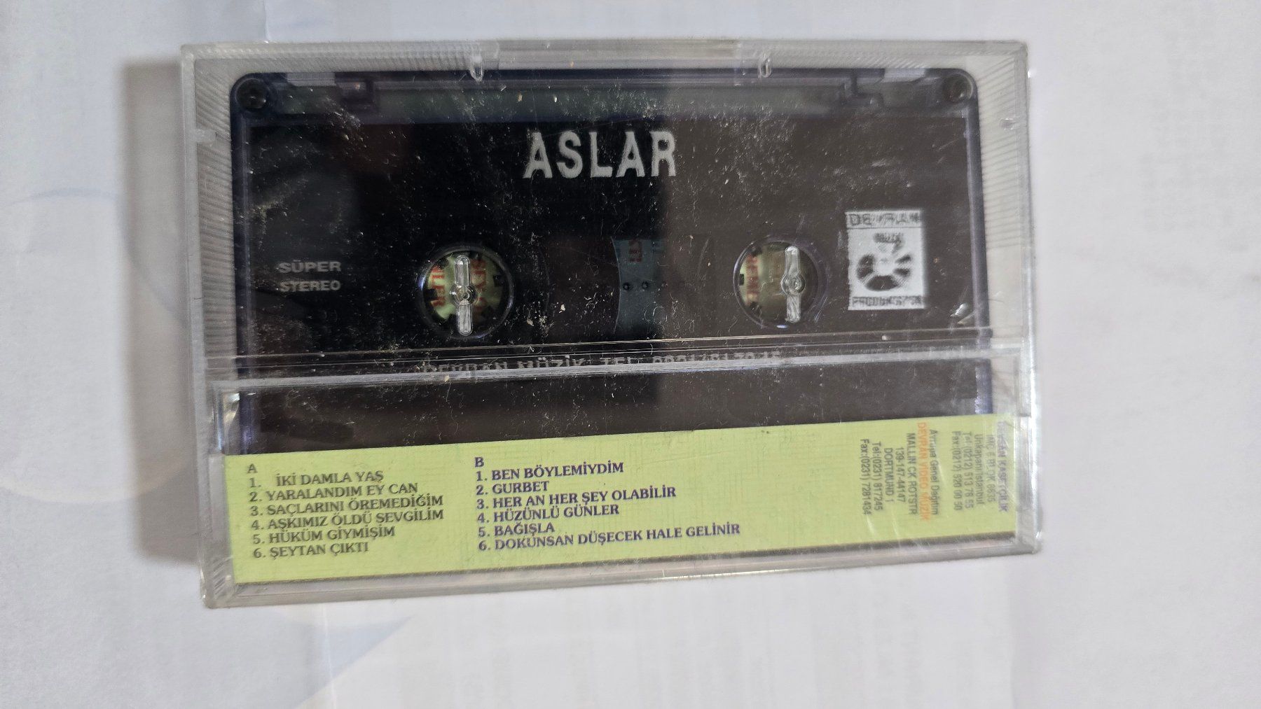 Musicassette: Aslar Avrupa Baski – Nuovo e nell'imballaggio originale da Basel venduto da ozg_sy2k 1