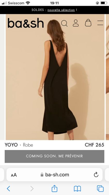 Sublime robe bash modèle yo-yo taille (Neu (gemäss Beschreibung