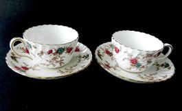 2 Tassensets * ANCESTRAL S 376 * von MINTON