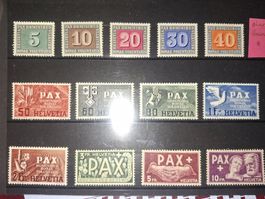 Pax Satz Serie (*) ohne Gummi 