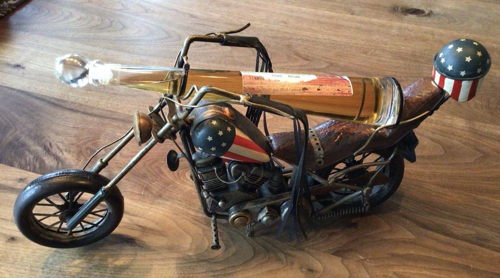 Harley Whisky Dekanter Glas - Motorrad Design Flasche Geschenk Für Männer