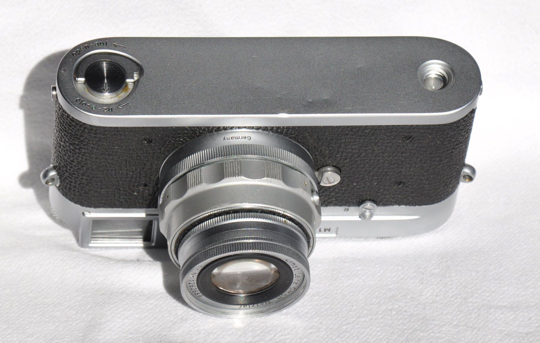 Leica Fotocamera: Leica M1 Kamera mit Leitz Objektiv – Usato da Heerbrugg venduto da Ciashop 4