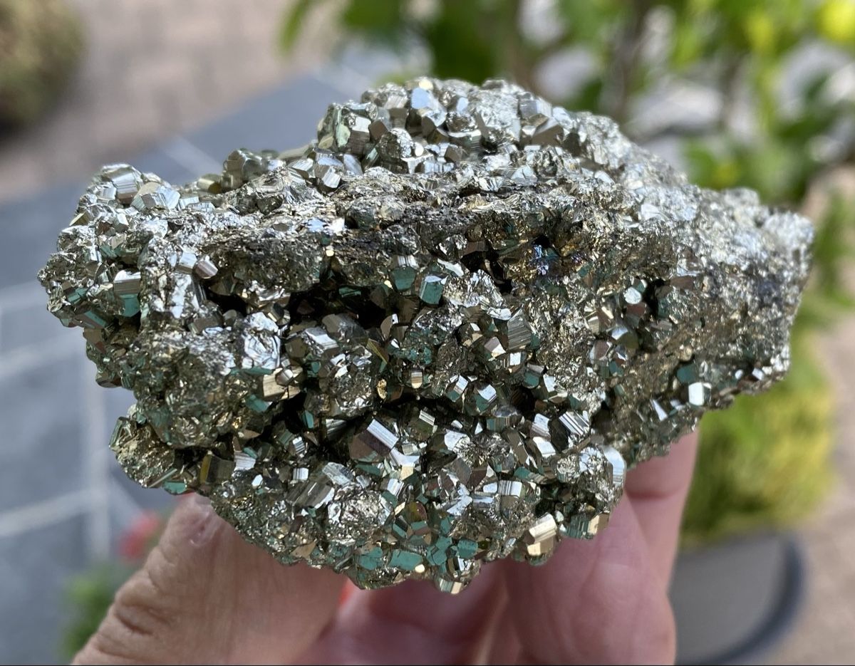 Mineralien & Heilsteine: Schöner Pyrit  – Gebraucht aus Selzach von 321compac 1