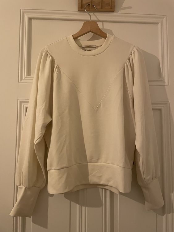 Sweat Femme Scotch & Soda Coton Navy Taille L – Ambiance Cosy Et Décontractée