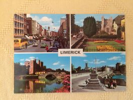 Postkarte IRLAND/1 Stk. Briefmarke IRLAND