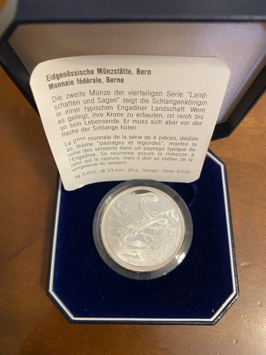 Alle Münzen: 20 Francs 1995 – Neu und originalverpackt aus Genève von Mar7319 2