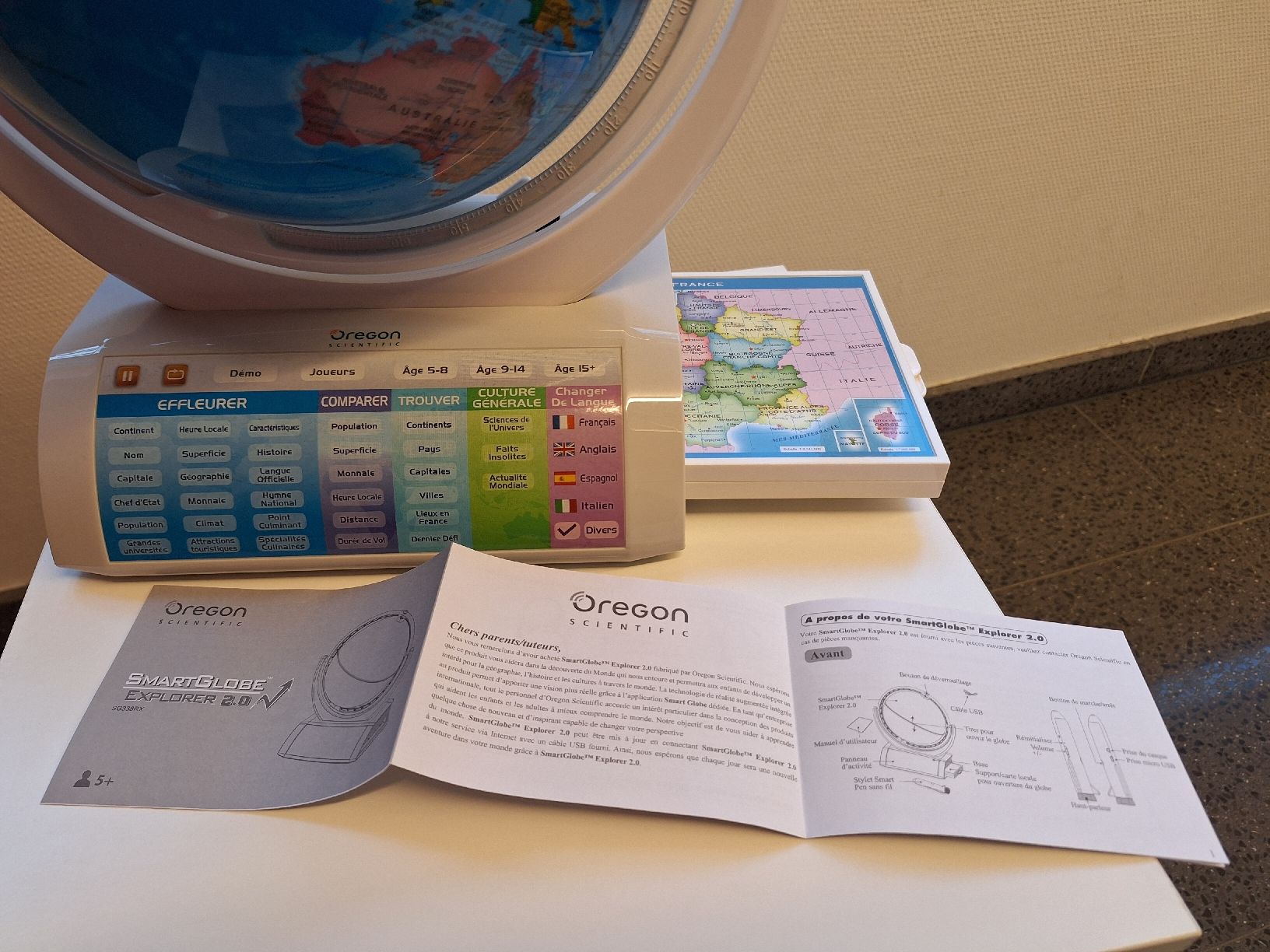 Altro in Decorazioni & Accessori: Oregon Scientific SmartGlobe Explorer – Nuovo (secondo la descrizione) da Fribourg venduto da Ninitica 1