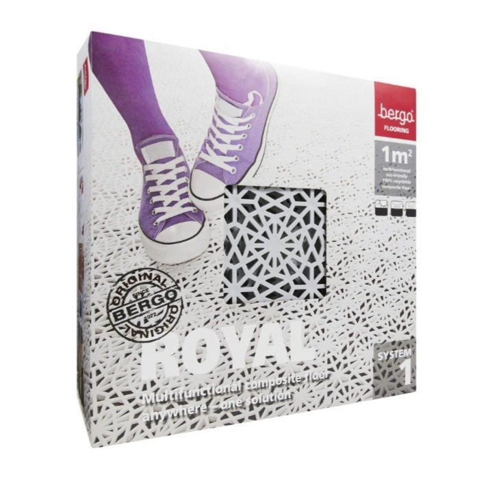 Rivestimenti per pavimenti: Bergo Bodenplatten - shadow grey - 1 m² – Nuovo e nell'imballaggio originale da Reinach BL venduto da HeTra20