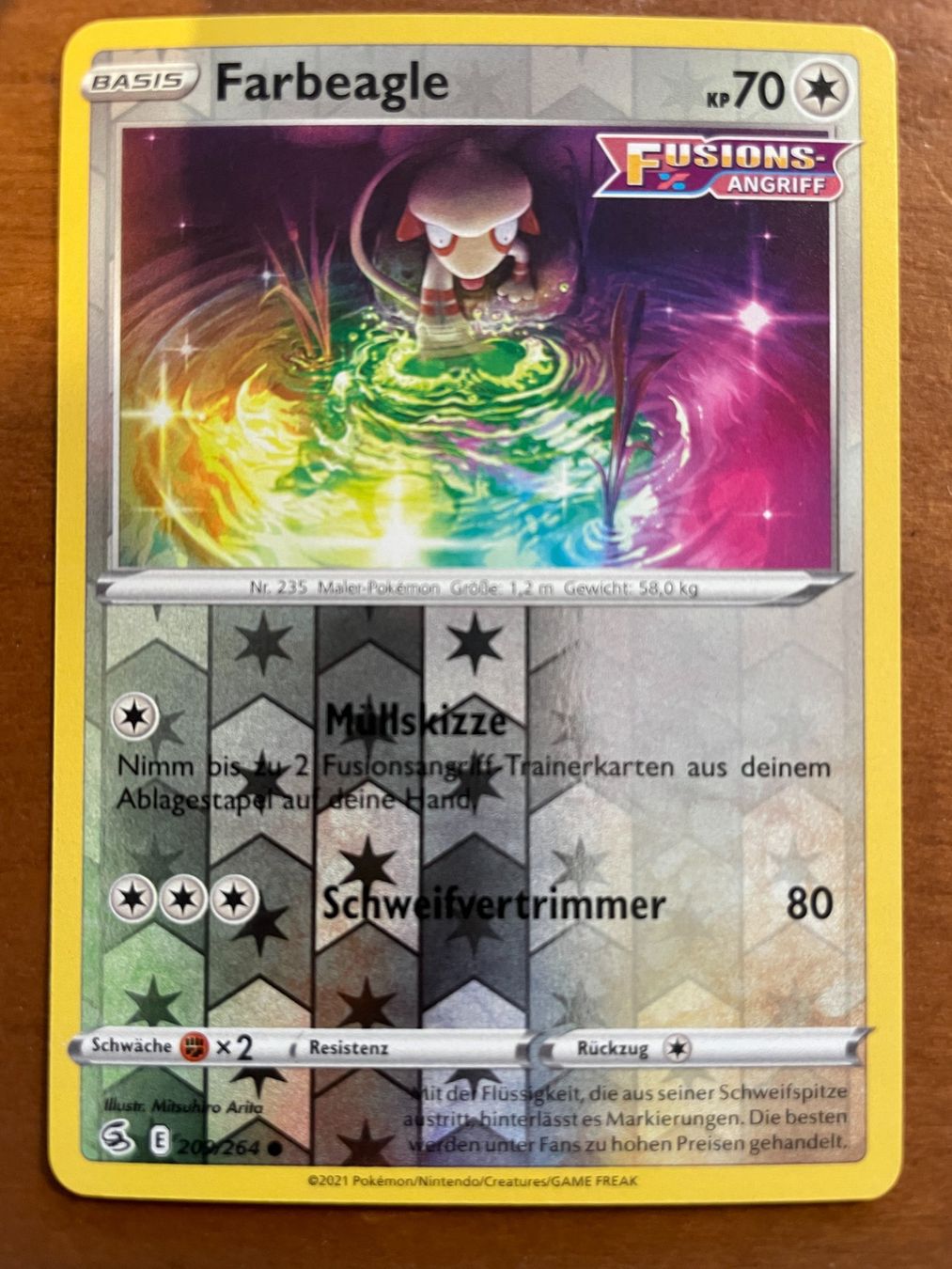 Pokémon Cartes à collectionner: Pokemon Farbeagle Reverse (Versand gratis) – Neuf (Voir description) à Chur par Angerson