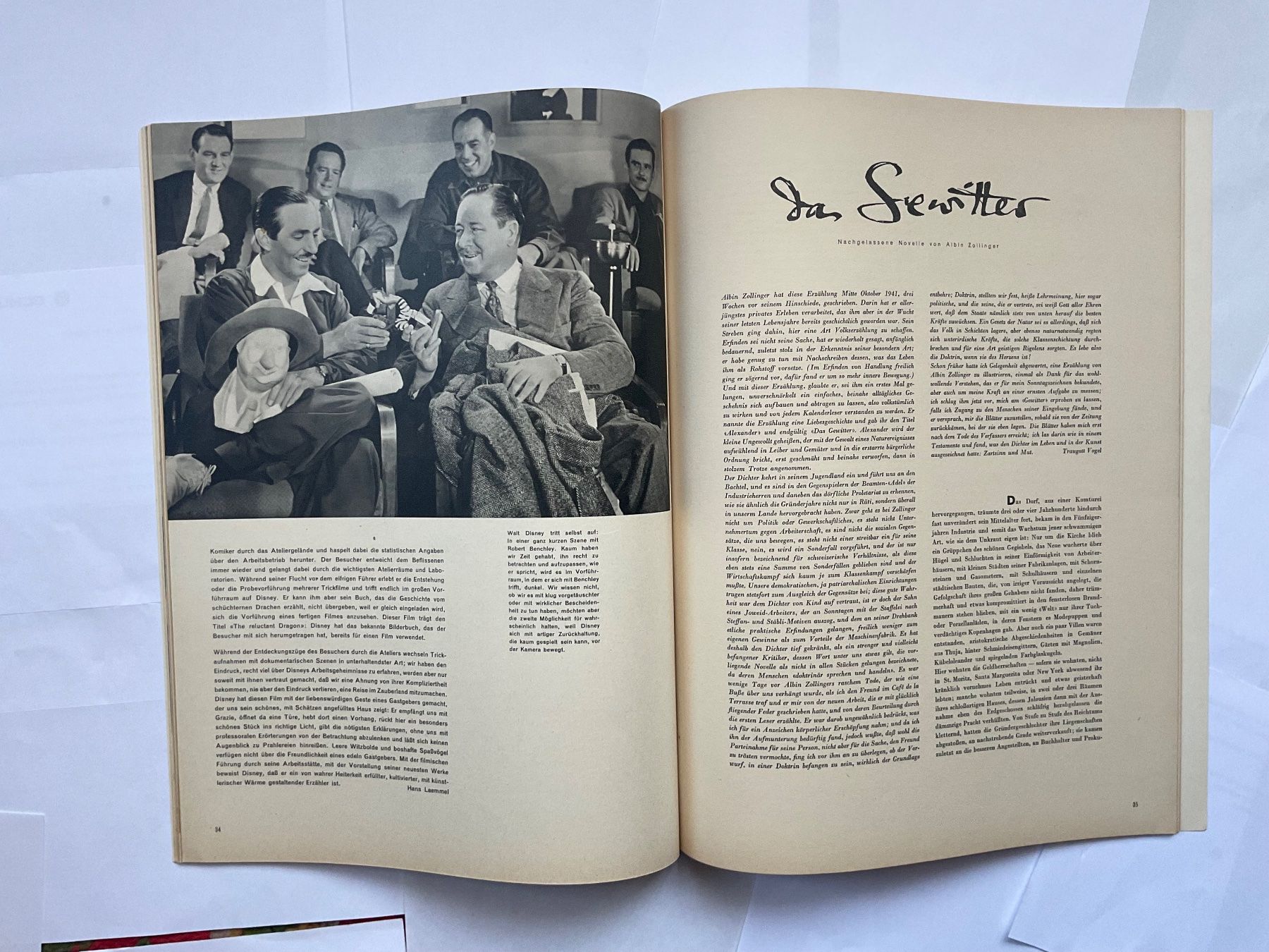 Riviste & Magazine: Du-Heft Nr. 3, März 1942 – Usato da Zürich venduto da Tolima194 4