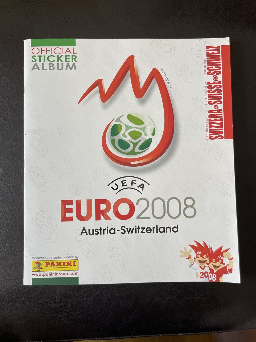 Panini Alben: Panini-Album UEFA EURO2008 – Gebraucht aus Bassersdorf von Cincinnati