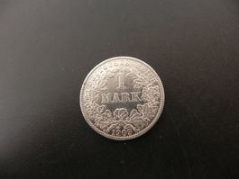Deutschland 1 Mark 1909 A Silber (0.9) - 5.55 g