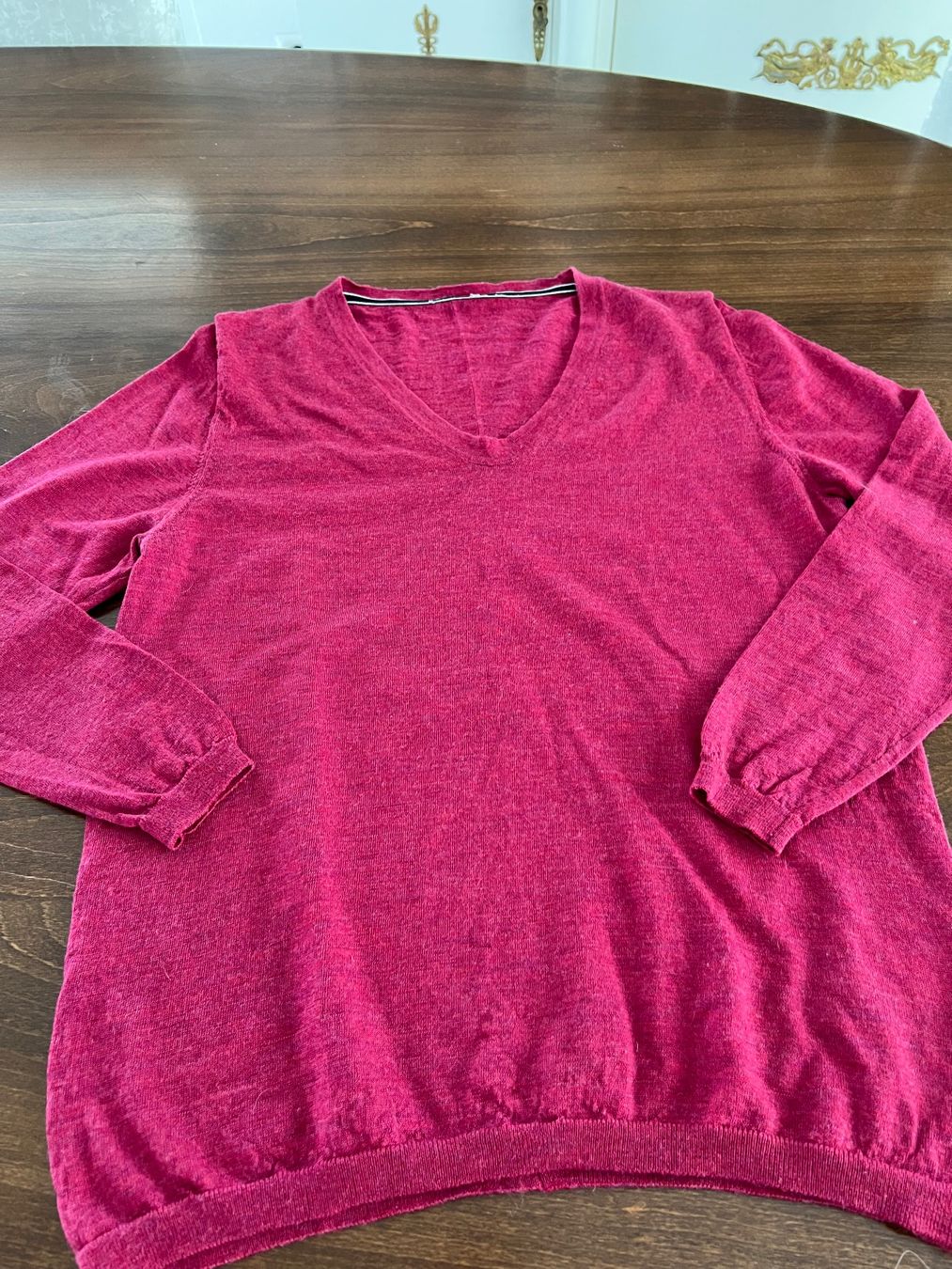 Maglioni & Felpe: Merino Wollpullover mit V-Ausschnitt, Gr. 38. – Usato da Ebmatingen venduto da Mistelu 1