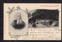 Tell-Aufführungen Altdorf, 1901, ʘ Brunnen+Glarus + Vignette