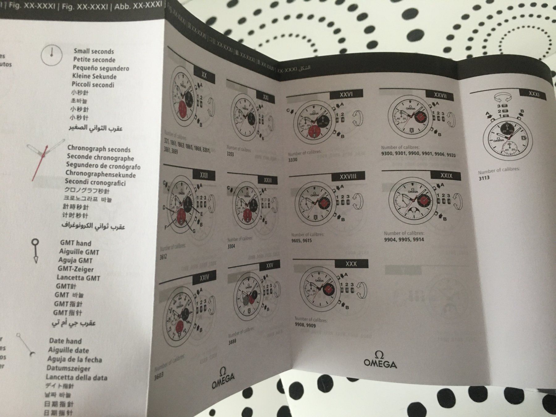 Documenti: OMEGA ORIGINAL - OPERATING INSTRUCTIONS - EDITION 12/2024 ! – Nuovo (secondo la descrizione) da Epalinges venduto da dream-watch 2