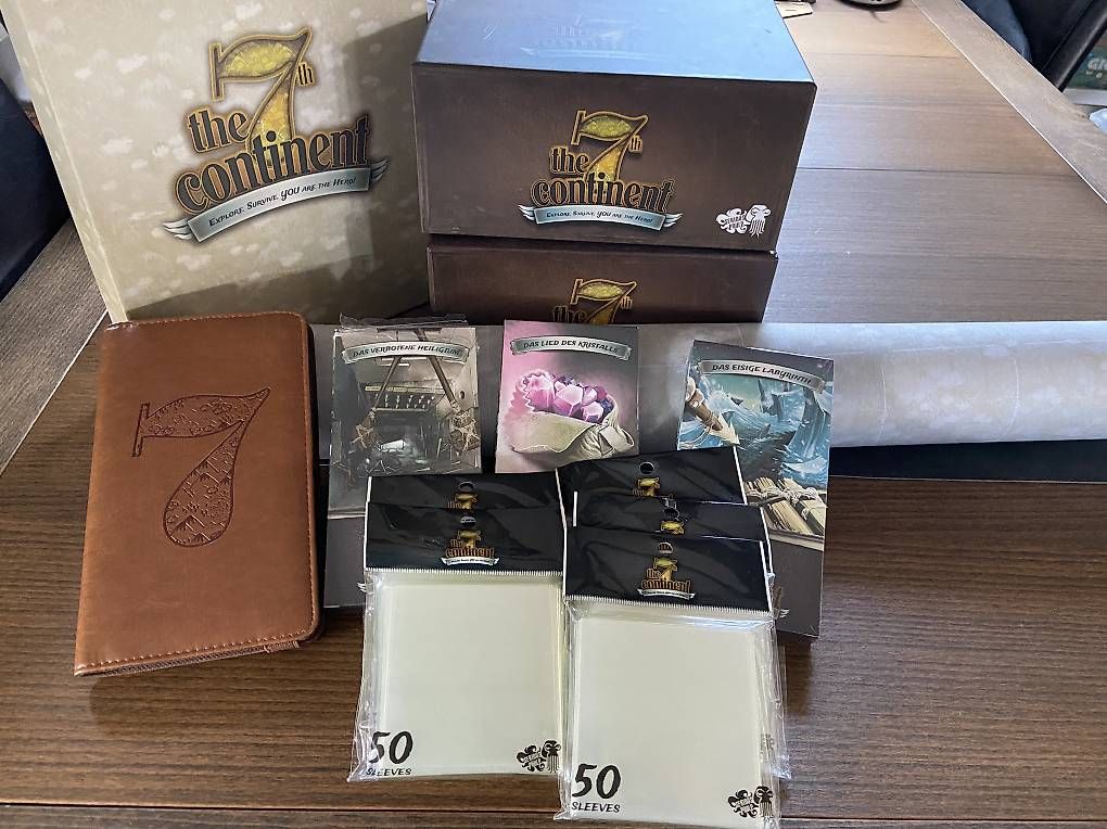 Giochi: The 7th Continent Bundle Brettspiel neuwetig – Usato da Flurlingen venduto da Zilli3