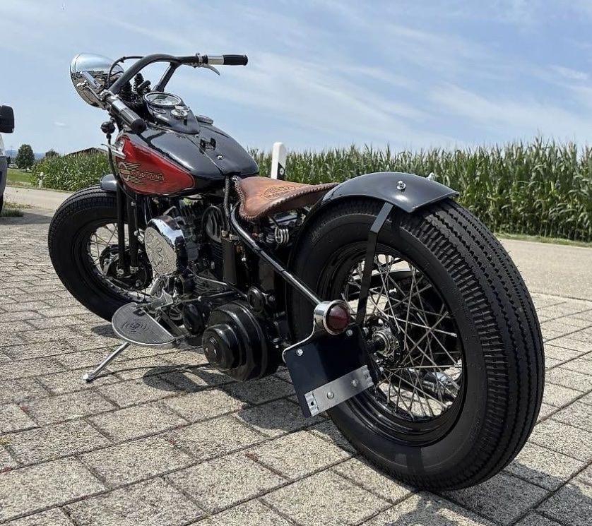 Harley-Davidson Chopper: Harley Davidson 47 WLA – Gebraucht aus Merenschwand von M3W70 1