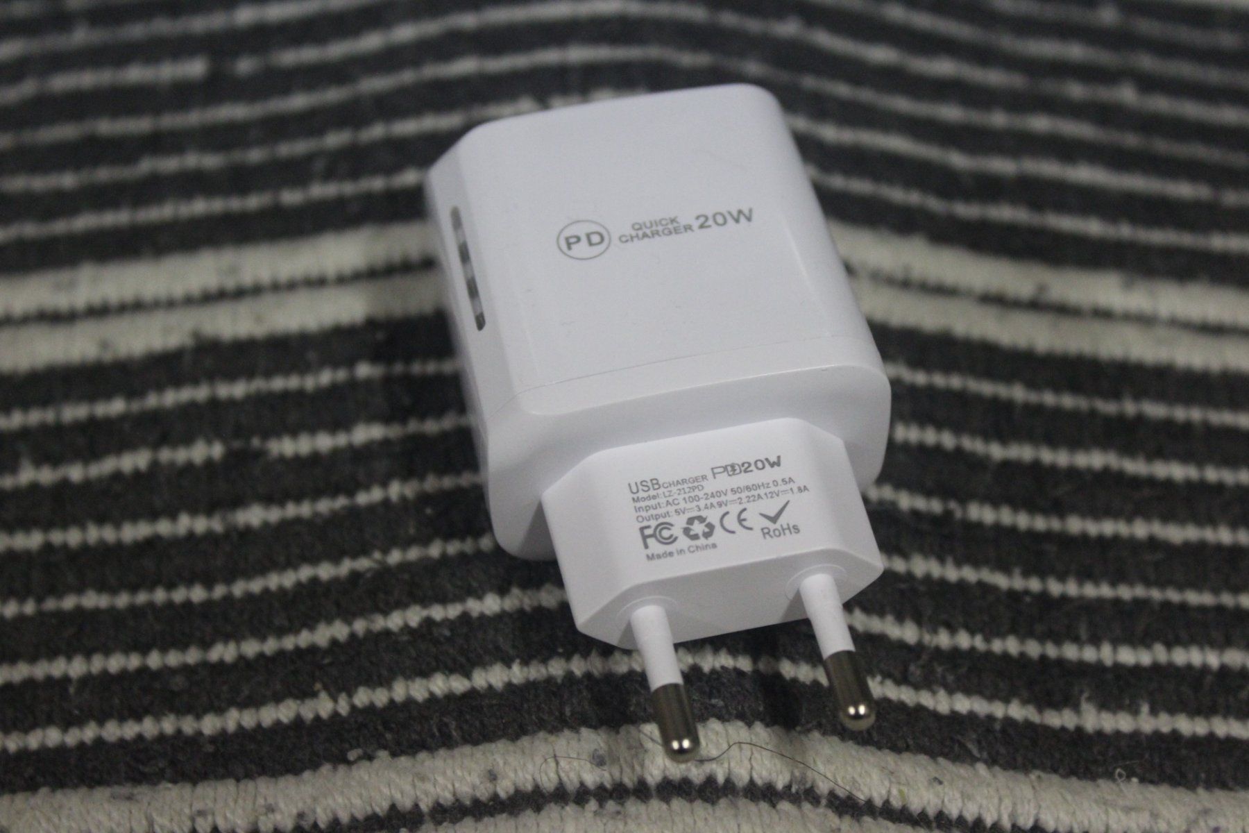 Caricabatterie: 2in1 Duo PD Ladegerät Netzteil USB-C 20W iphone +kabel – Nuovo (secondo la descrizione) da Kirchdorf AG venduto da Aarereussshop 3