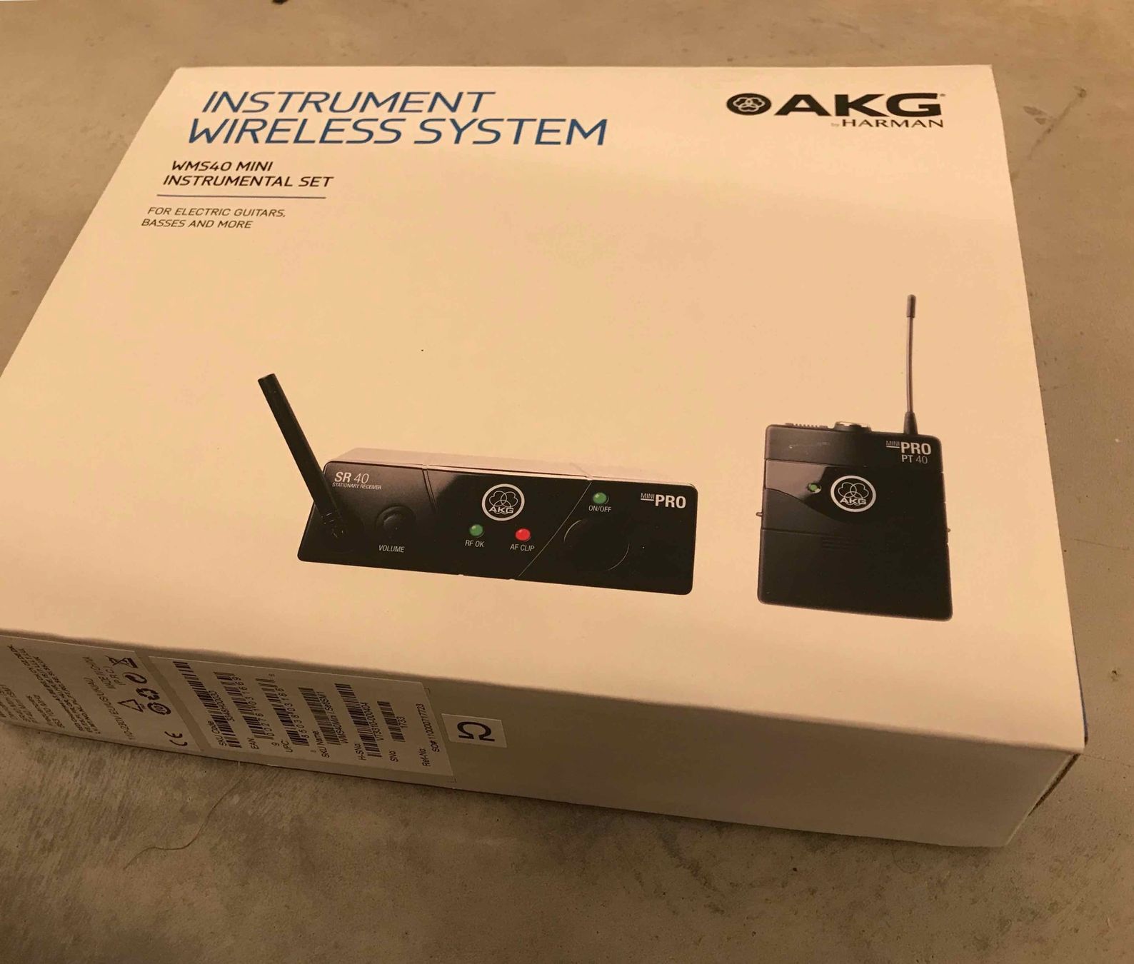Akg Microfoni: AKG WMS40 Mini (NEW) – Nuovo e nell'imballaggio originale da Solduno venduto da Kenny_G 7