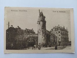 Alte Ansichtskarte Mulhouse, Tour du Bollwerk 1947