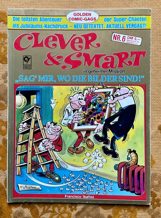 Clever und Smart Golden ComicGags Band Nr 6 von 1987; Kaufen auf Ricardo