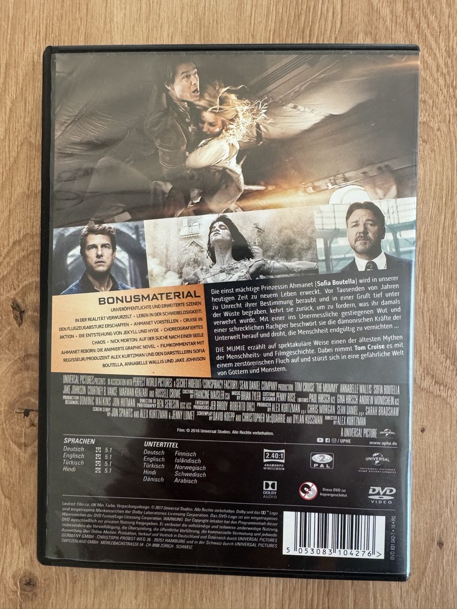 Alle DVDs: Die Mumie DVD – Gebraucht aus Bütschwil von kim0410 1
