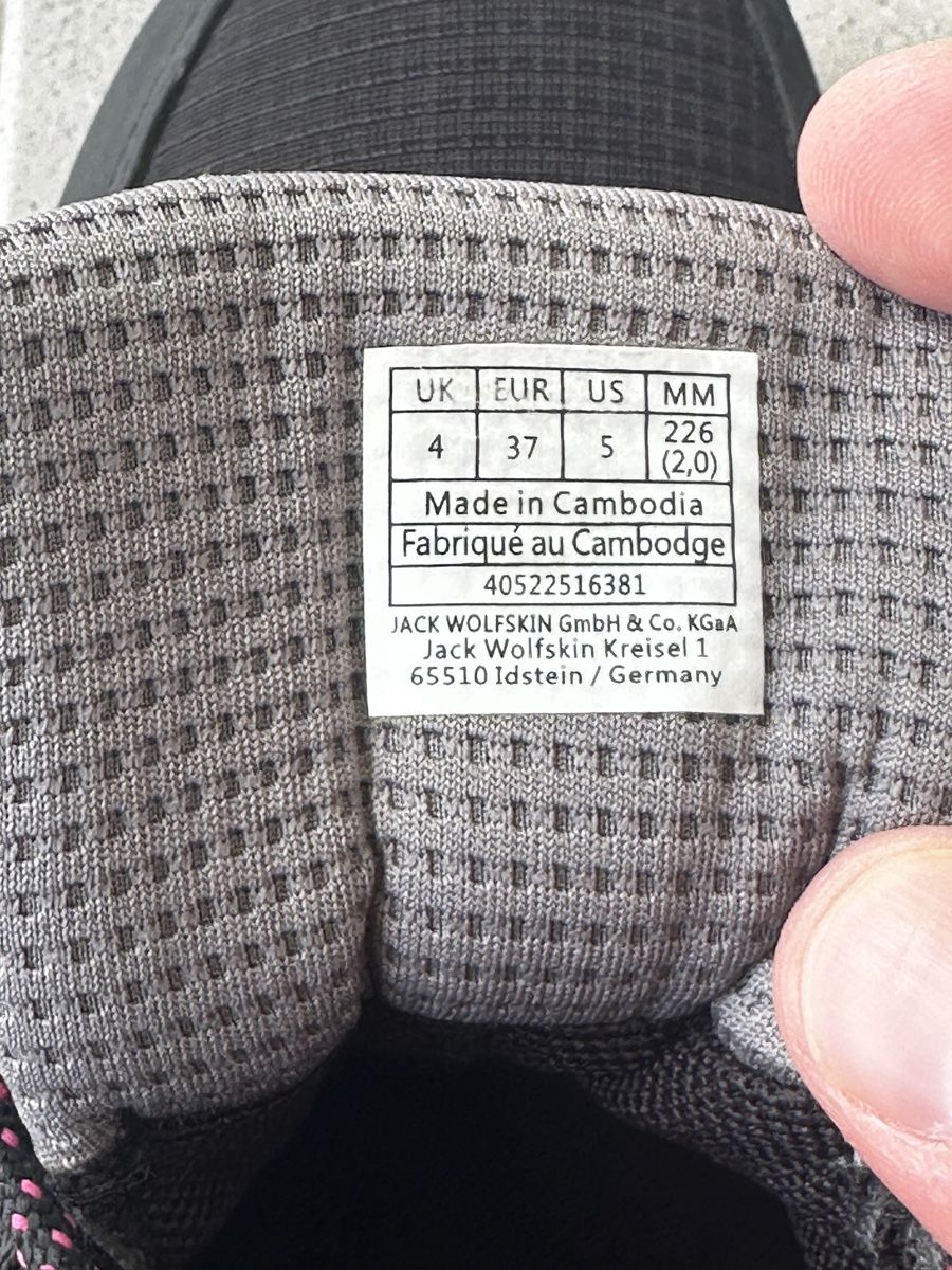 Jack Wolfskin Schuhe für Mädchen: Wanderschuhe Jack Wolfskin 37 – Gebraucht aus Forch von sv94 3