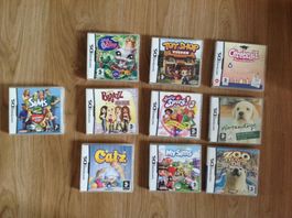 game - Nintendo DS - Sims, catz, totally spies
