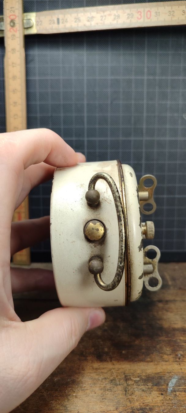 Junghans Sveglie: Wunderschöner alter Wecker Nr. 170 Junghans mit Patina – Usato da Gelterkinden venduto da MYSTOREFORYOU4460 6